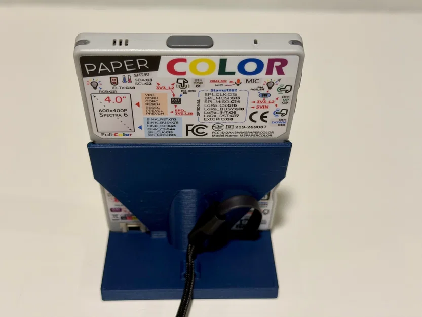 Đế Dựng Màn Hình M5Stack Paper Color E-paper (Hướng Dọc) - Image 2