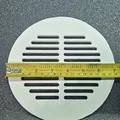 Nắp Che Lỗ Thoát Nước Sàn 7 inch (Dạng Âm / Lắp Đặt Với Silicone) - Thumbnail 2
