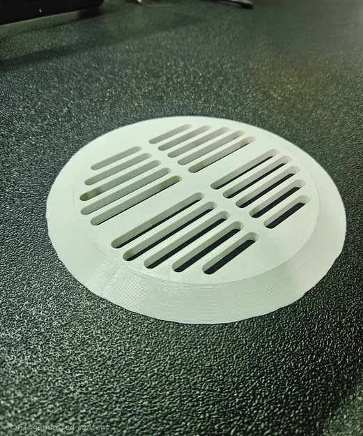 Nắp Che Lỗ Thoát Nước Sàn 7 inch (Dạng Âm / Lắp Đặt Với Silicone) - Image 3