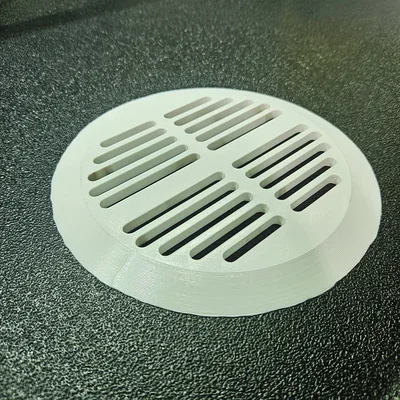 Nắp Che Lỗ Thoát Nước Sàn 7 inch (Dạng Âm / Lắp Đặt Với Silicone)