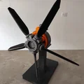 Cơ chế cánh quạt bước biến đổi cải tiến kèm đế trưng bày - Thumbnail 5
