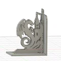 Kẹp giữ sách rồng và lâu đài ARTE&DISIGN GT242 ấn tượng - Thumbnail 1