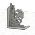 Kẹp giữ sách rồng và lâu đài ARTE&DISIGN GT242 ấn tượng - Thumbnail 2