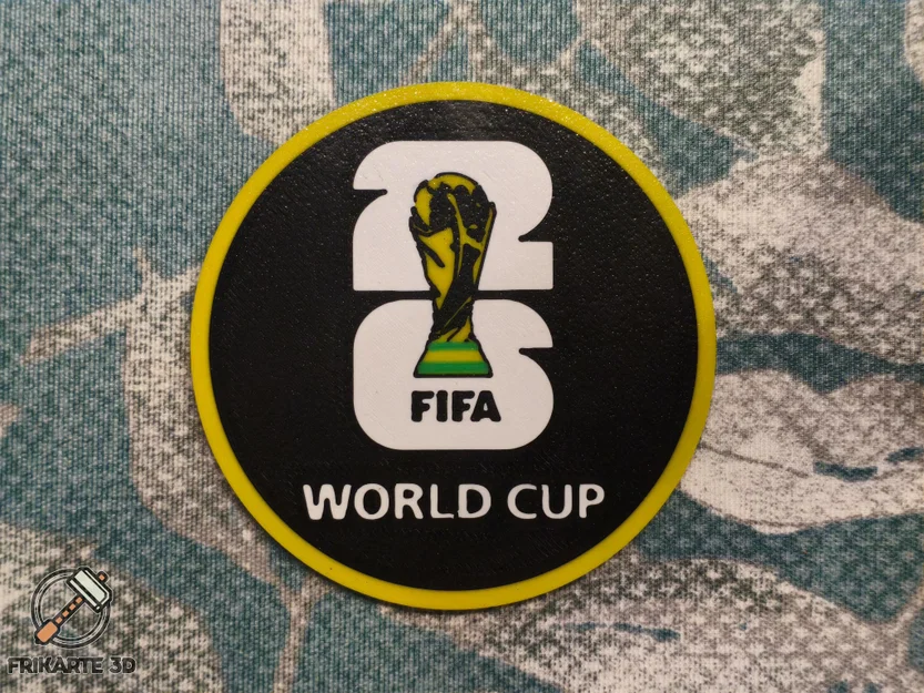 Đế Lót Ly FIFA World Cup 2026 – Phiên Bản Fan Bóng Đá Đa Màu - Image 1