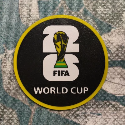 Đế Lót Ly FIFA World Cup 2026 – Phiên Bản Fan Bóng Đá Đa Màu