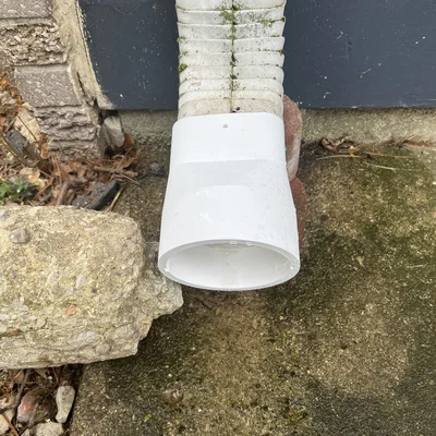 Bộ chuyển đổi tùy chỉnh từ máng xối sang ống thoát nước HDPE
