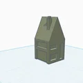 Mô hình ngôi nhà nhỏ dùng để kiểm tra máy in 3D - Thumbnail 1