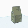 Mô hình ngôi nhà nhỏ dùng để kiểm tra máy in 3D - Thumbnail 2