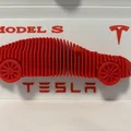 Mô hình điêu khắc xếp lớp Tesla Model S - Thumbnail 2