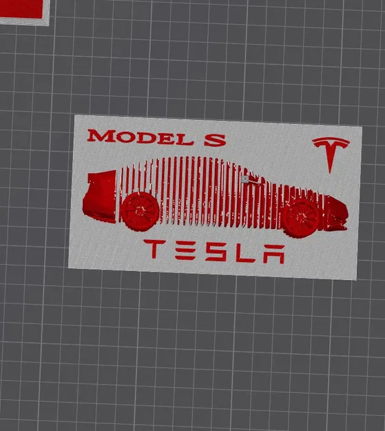 Mô hình điêu khắc xếp lớp Tesla Model S - Image 5