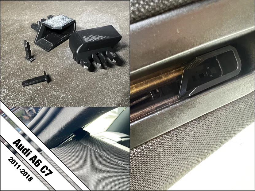 Kẹp Nắp Cốp Sau (Trunk Lid Clip) cho Audi A6 C7 - Image 1