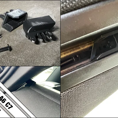 Kẹp Nắp Cốp Sau (Trunk Lid Clip) cho Audi A6 C7
