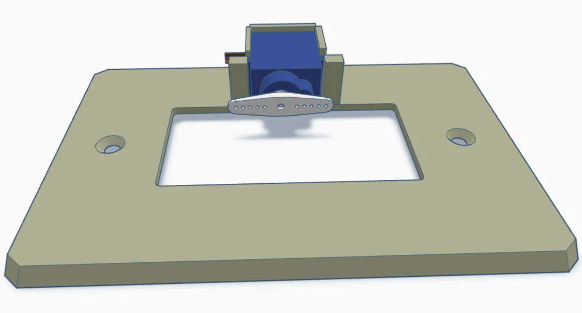 Đế gắn Servo điều khiển công tắc đèn thông minh (Servo Mount) - Image 1