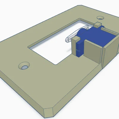 Đế gắn Servo điều khiển công tắc đèn thông minh (Servo Mount)