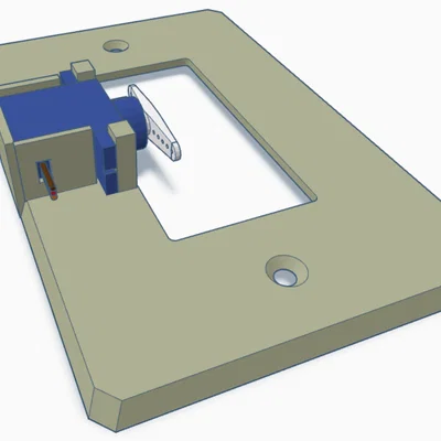Đế gắn Servo điều khiển công tắc đèn thông minh (Servo Mount)