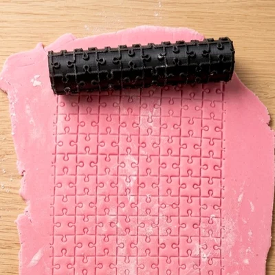 Con lăn tạo họa tiết mảnh ghép (Puzzle pattern roller)