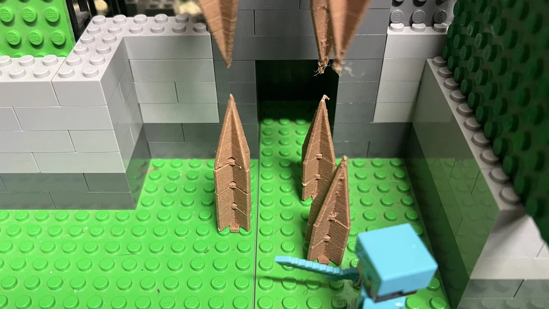 Mô hình thạch nhũ Lego Minecraft Dripstone tự in 3D độc đáo - Image 1