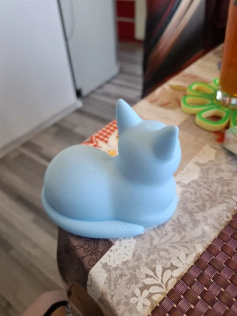 Mô hình chú mèo trang trí 3D đáng yêu và tinh tế - Image 1