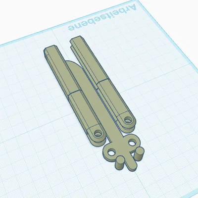 Mô hình dao bướm (Butterfly Knife) in 3D tự lắp ráp cực chất