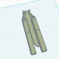 Mô hình dao bướm (Butterfly Knife) in 3D tự lắp ráp cực chất - Thumbnail 2