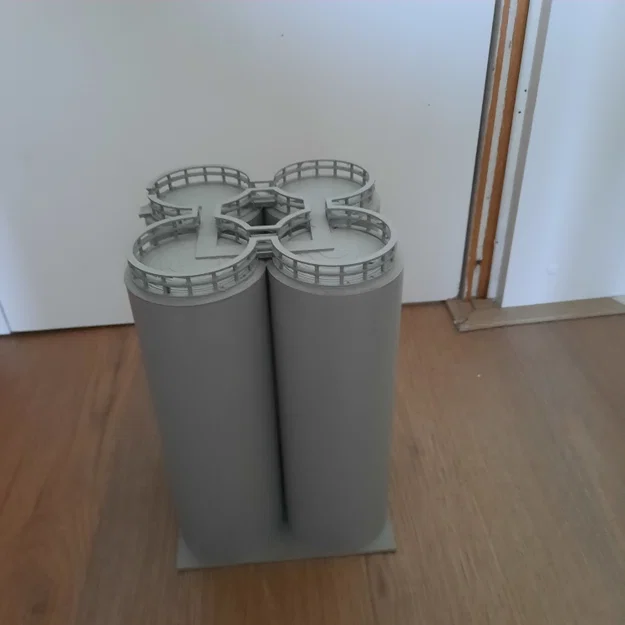 Tháp chứa ngũ cốc tỷ lệ H0 - Image 1