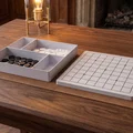 Bàn Cờ Vây 9x9 Nhỏ Gọn Tích Hợp Hộp Đựng Quân Cờ - Thumbnail 1