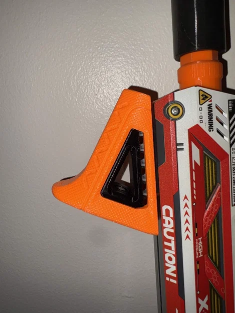 Tay cầm Picatinny Angled Foregrip cho súng Nerf in 3D không ốc vít - Image 1