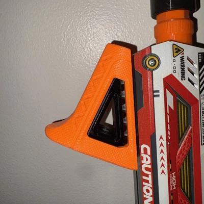 Tay cầm Picatinny Angled Foregrip cho súng Nerf in 3D không ốc vít