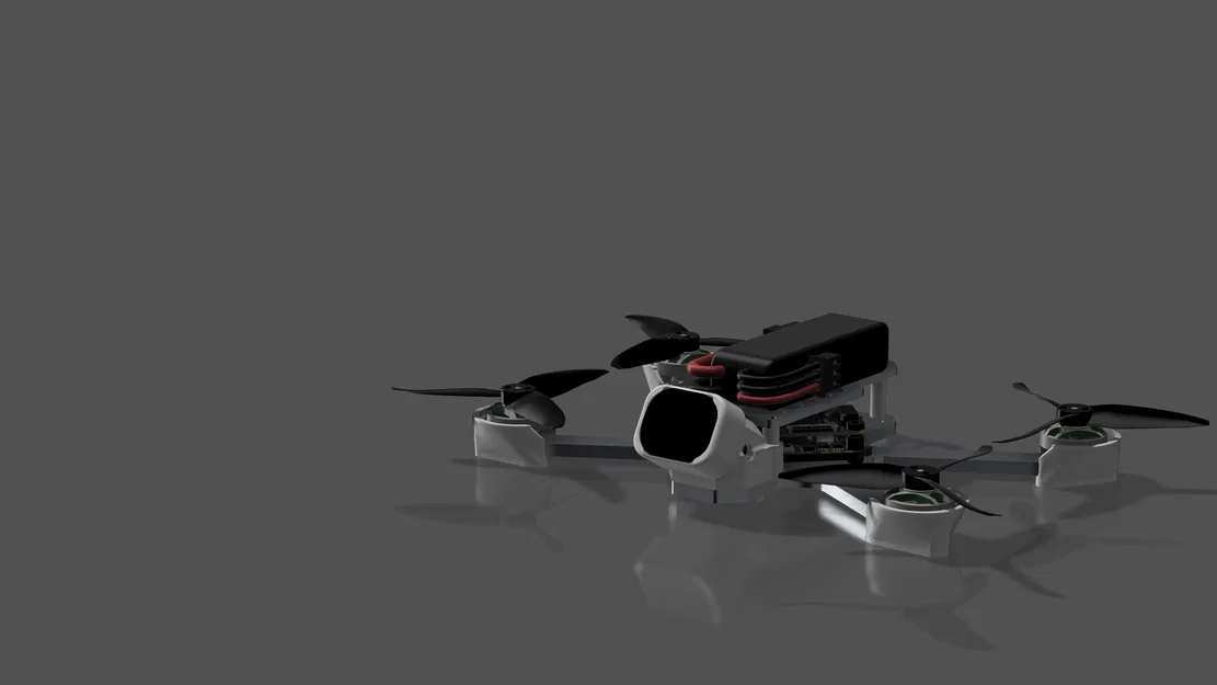 Bộ phụ kiện bảo vệ camera và motor TPU cho FPV Drone - Image 1