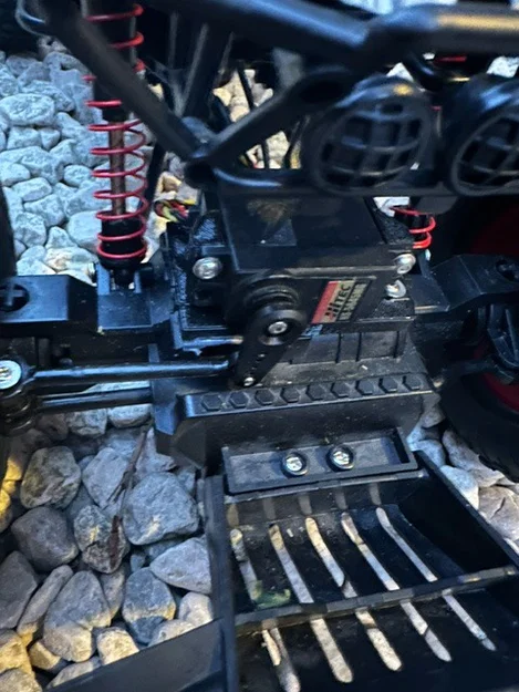 Giá đỡ servo cho xe RC Crawler 4WD nâng cấp hệ thống lái - Image 2