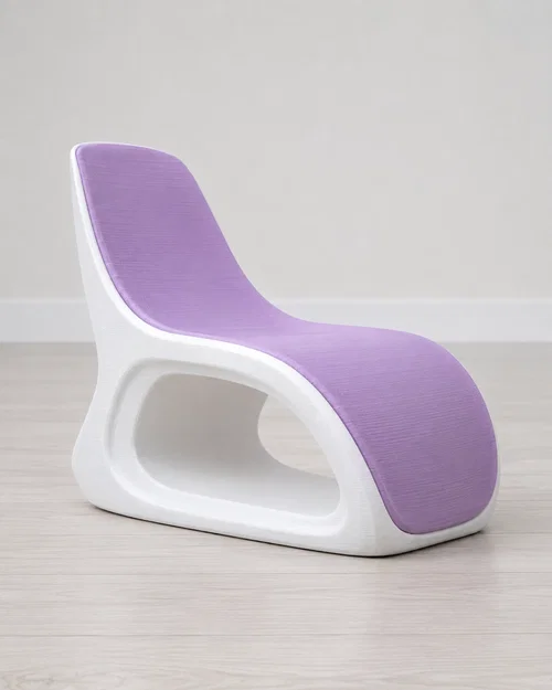 Mẫu ghế thiết kế tương lai cho nhà búp bê - In 3D độc đáo - Image 1