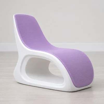 Mẫu ghế thiết kế tương lai cho nhà búp bê - In 3D độc đáo
