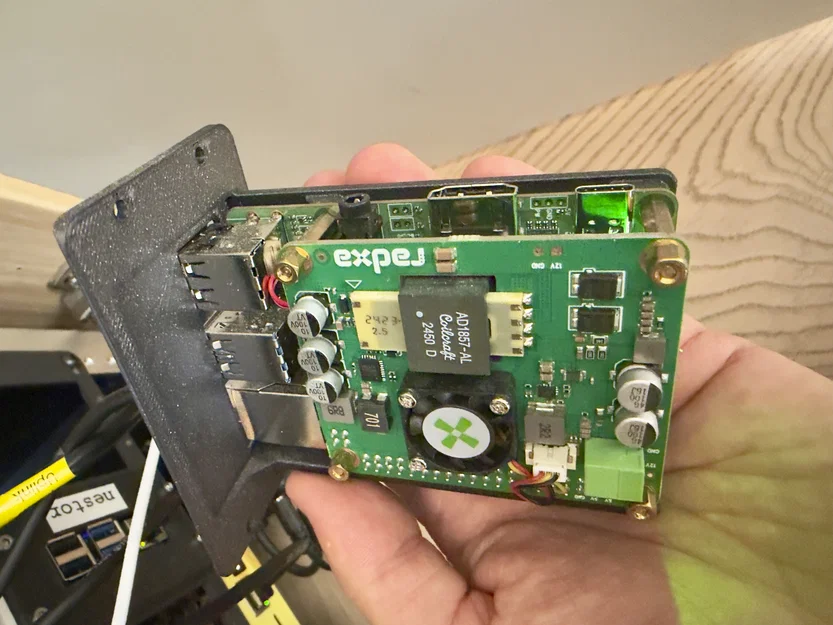Lab Stack Module: Khung đỡ Radxa Rock 5A tích hợp PoE chuyên nghiệp - Image 4