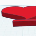 Tượng hình trái tim tối giản - Món quà trang trí và vinh danh - Thumbnail 3