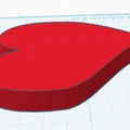 Tượng hình trái tim tối giản - Món quà trang trí và vinh danh - Thumbnail 4