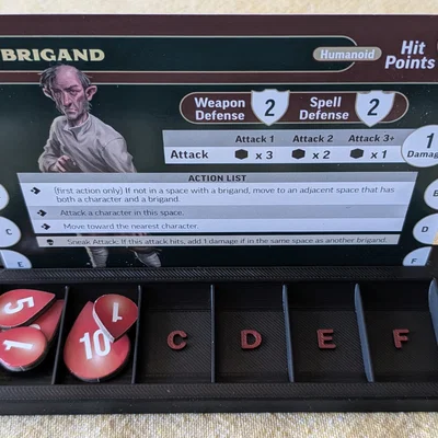 Bộ khay và hộp đựng cho Pathfinder Quest