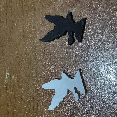 Mô hình chú quạ 3D Raven Meeple cho board game Odin's Ravens