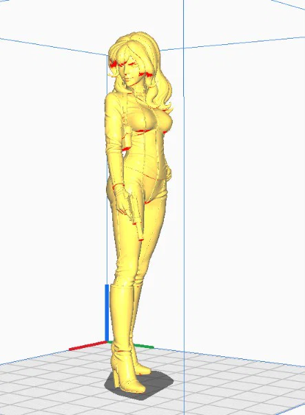 Mô hình nhân vật nữ cá tính 3D - File STL chất lượng cao - Image 1