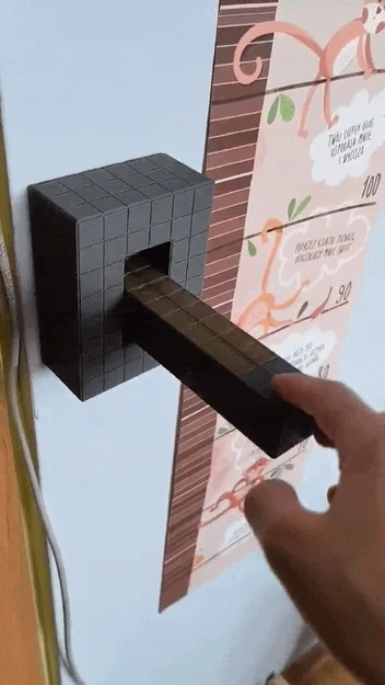 Cần gạt đèn Minecraft 3D độc đáo cho công tắc điện - Image 1