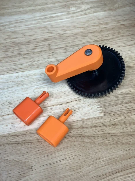 Núm xoay thay thế cho tay quay máy rải Scotts Handy Green 2 #71133 - Image 2