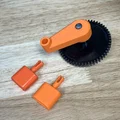 Núm xoay thay thế cho tay quay máy rải Scotts Handy Green 2 #71133 - Thumbnail 2