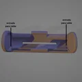 Đế giữ pin 18650 chất lượng cao - Tích hợp rãnh đi dây gọn gàng - Thumbnail 1