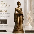 Divine Goddess of the Crown – Tượng Sưu Tầm Giả Tưởng - Thumbnail 1