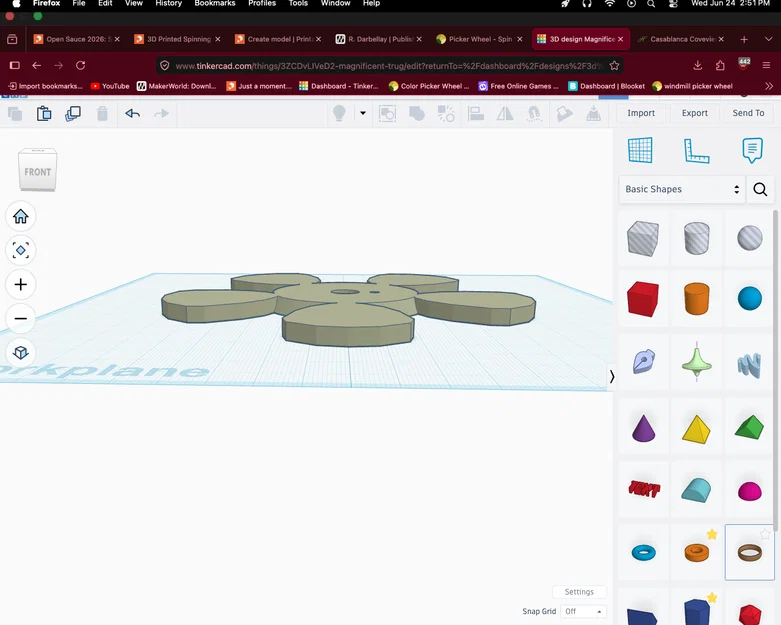 Phụ kiện lưỡi quay Coveveiw Blade cho Battletop (Thiết kế in 3D) - Image 1