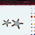 Bộ phụ kiện lưỡi xoay Correne Blades cho con quay chiến đấu 3D - Thumbnail 3