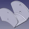 Giá treo ống hút bụi / ống khí - Air / Vacuum Hose Holder - Thumbnail 1