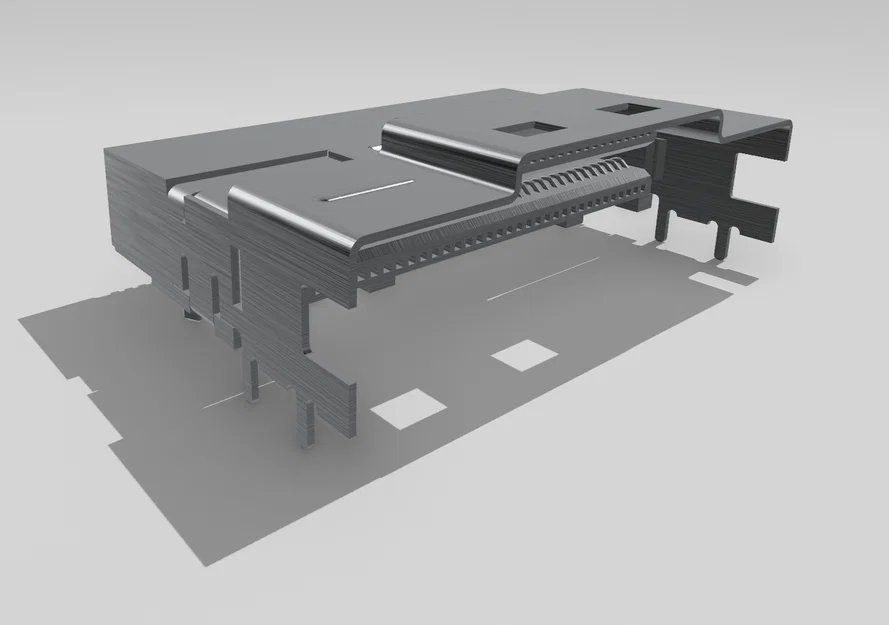 File CAD cho đầu nối SFF-8654 Slim góc vuông gắn PCB - Image 1