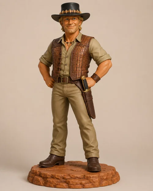 Mô hình 3D thợ săn phiêu lưu trên đá (Adventurous Hero) - STL cao cấp - Image 1