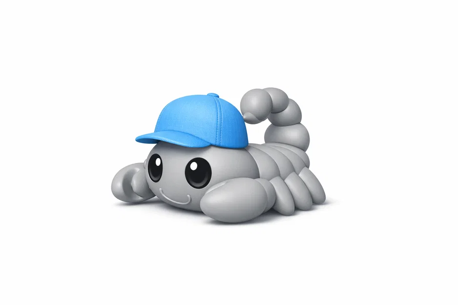 Mô hình 3D Bọ Cạp Kawaii - Image 1