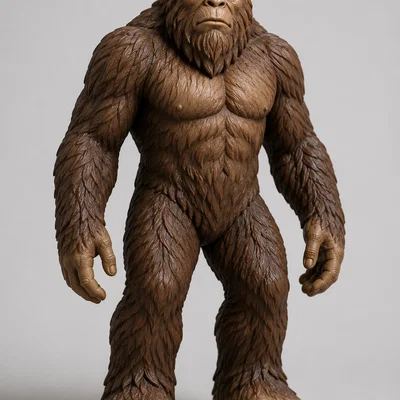 Mô hình 3D Sasquatch (Bigfoot) đầy chi tiết cho người yêu thích RPG